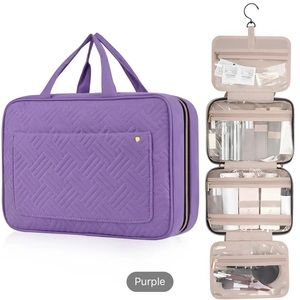 🎉LAST PIECE 🎉Large Toiletry Bag for Women,Travel Organizer/Hanging Makeup Case